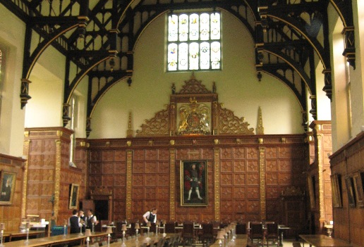 Cambridge students dinner