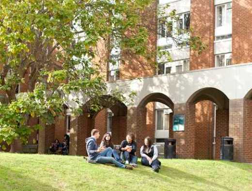 Sussex University Students on campus